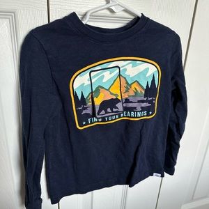 Kid graphic long sleeve shirts